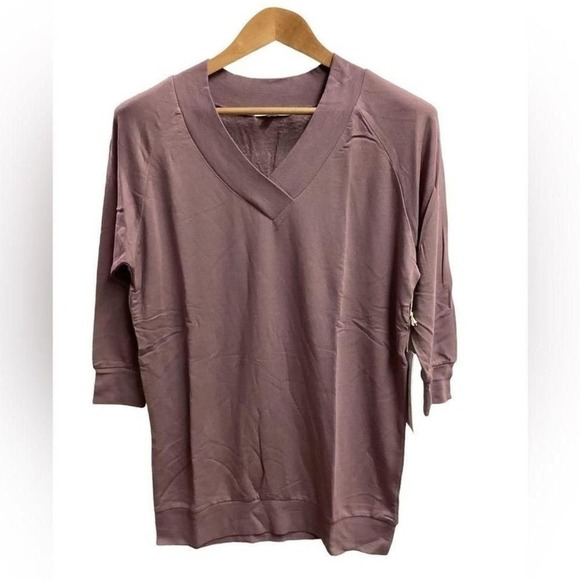Threads 4 thought light purple‎ vneck tunic size S ( 3043) - Picture 2 of 6